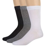 100-pack Bulk Men's Crew Socks - Assorted or Single Colors — BagsInBulk.com