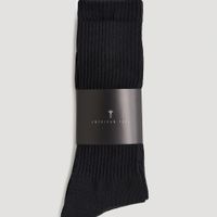 Athletic Crew Socks (X-Large Size: 13-15) for Tall Men in Black – American Tall